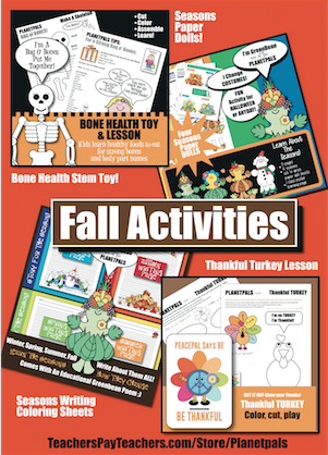 Fall Earth Friendly Activities for Kids!